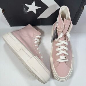Converse CTAS Cruise Hi Chunky Platform Sneakers Pink Sage Men 10 Women 11.5